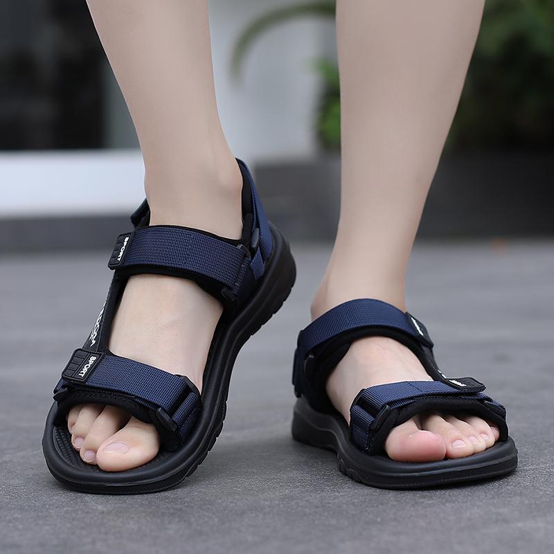 Yaz Yeni Erkek Moda Sandaletleri Erkek Roma Sandaletleri Pu Günlük Sandalet Erkek Ayakkabıları Nefes Alabilir Spor Plaj Ayakkabıları Günlük Sandalet Büyük Beden 38-47