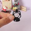 DIY Dollhouse Christmas Tree Porch Decoration Set
