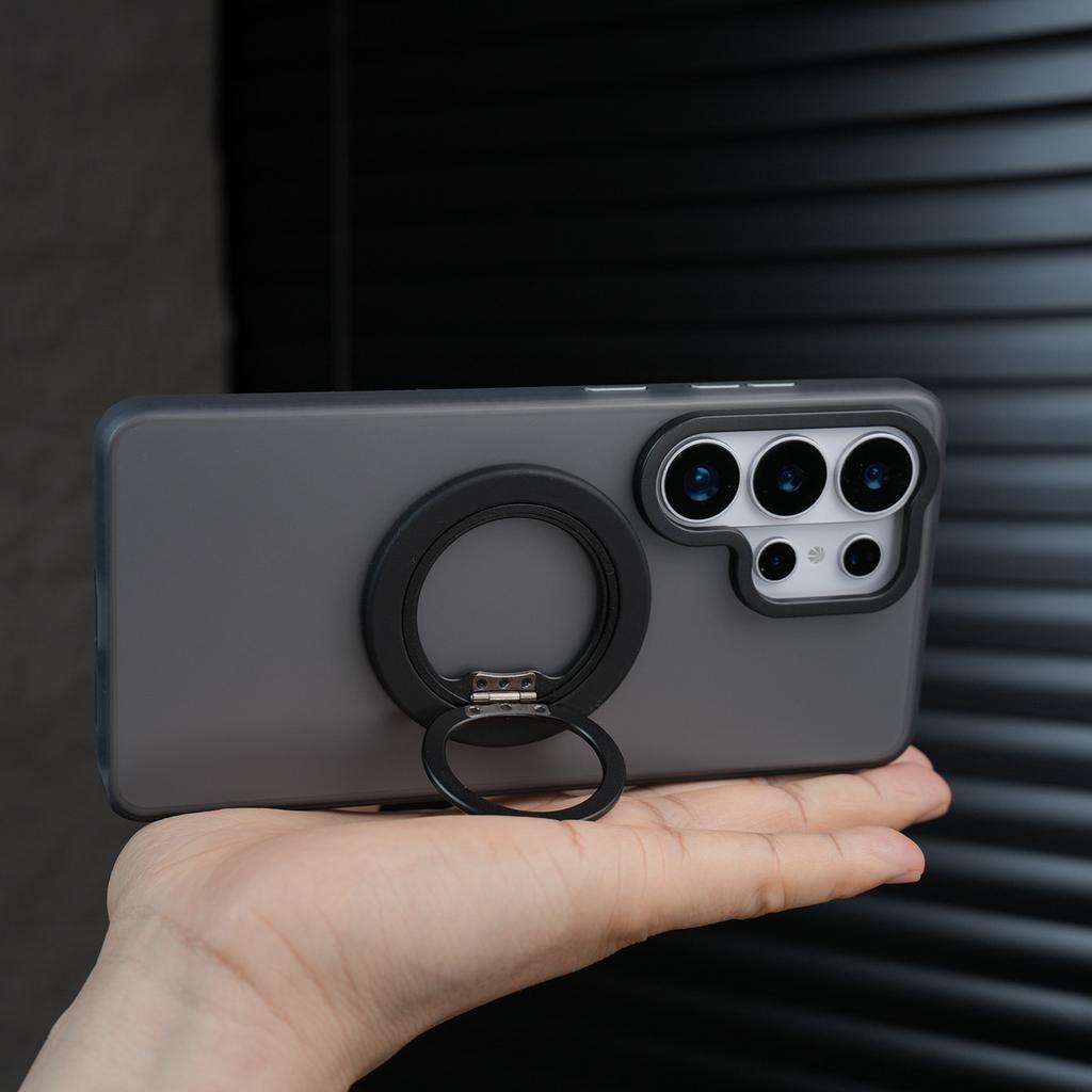 For Samsung Galaxy S26 Ultra S26+ Case Matte Translucent For Magsafe Magnetic Bracket Protect Cover For Galaxy S26 Shell Bumper