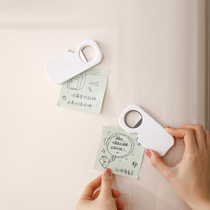 Magnetic Suction Bottle Opener, Refrigerator Magnet, Bottle Cap Opener for Beer, Household Bottle Opener, Wine Bottle Corkscrew