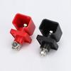 100A/120A Energy Storage Terminal Block Copper Black Red High Current Terminal Post Lithium Battery Square Inverter Connector