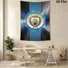 Manchester City Football Club Crest Bedding 1 Duvet Cover 2 Pillowcase Without Core Duvet Cover And Pillowcase Soft And Comfortable