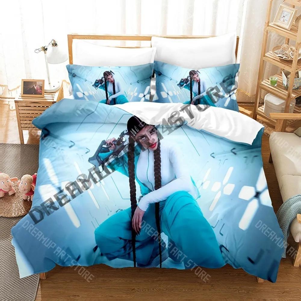 3D Print Cazzu Bedding Set Single Twin Full Queen King Size Bed Set Adult Kid Bedroom Duvetcover Sets Game Anime Bed Sheet Set