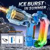 Ice Blast Energy Ring Electric Water Gun Automatic Continuous Large Capacity with Sound LED Light Summer Outdoor Toys for Kids