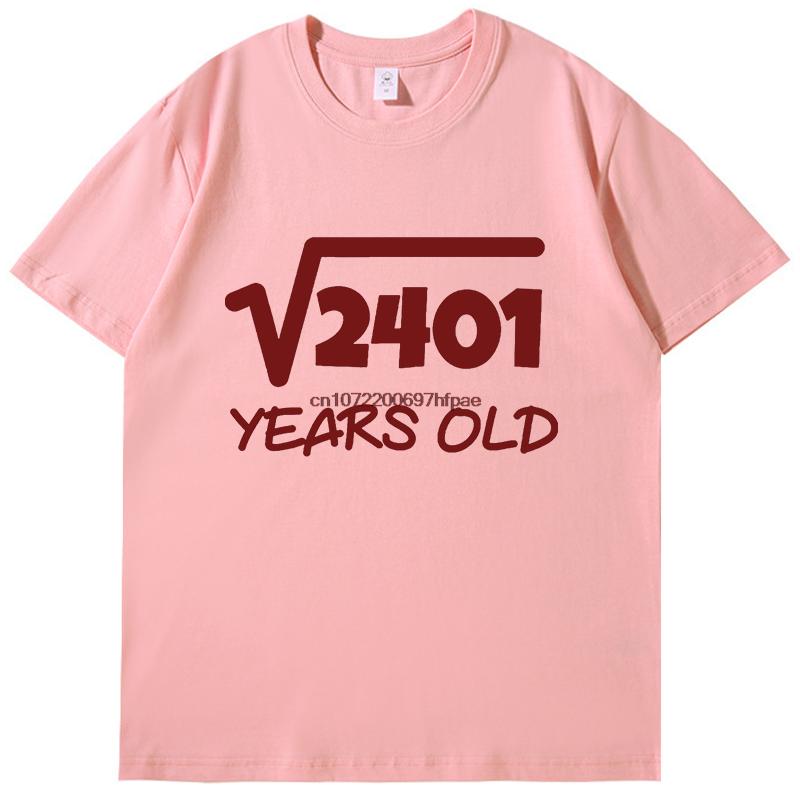 49 Years Old Cool Graphic T Shirts 49th Birthday Gifts Tshirt Summer Cotton New Shirts And Tshirts Oneck Print T Shirt