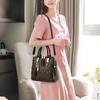 Fashion Letter Handbag Women PU Leather Tassel Top-handle Bag Luxury Shoulder Bag Large Capacity Lady Tote Design