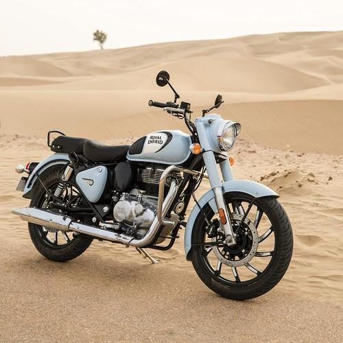 ROYAL ENFIELD Trapezium Engine Guard Polished 350 Meteor/Classic/Bullet/Goan