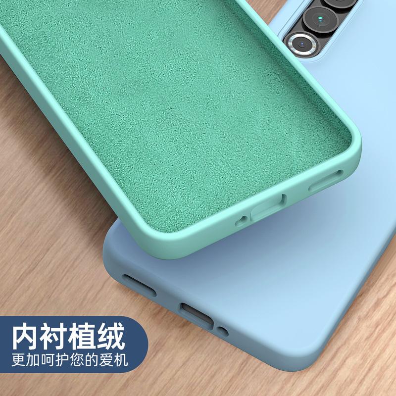 True Liquid Silicone Meizu 21 Mobile Phone Case Meizu 20 All-inclusive 20pro Meizu 21pro Protective Case Silicone Applicable