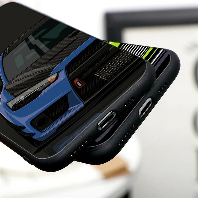 Japan JDM Tokyo Sports Car Anime Phone Case For Apple iPhone 16e 16 15 14 13 12 11 Pro Max XR XS 8 Plus SE2 Cover Silicone Cases