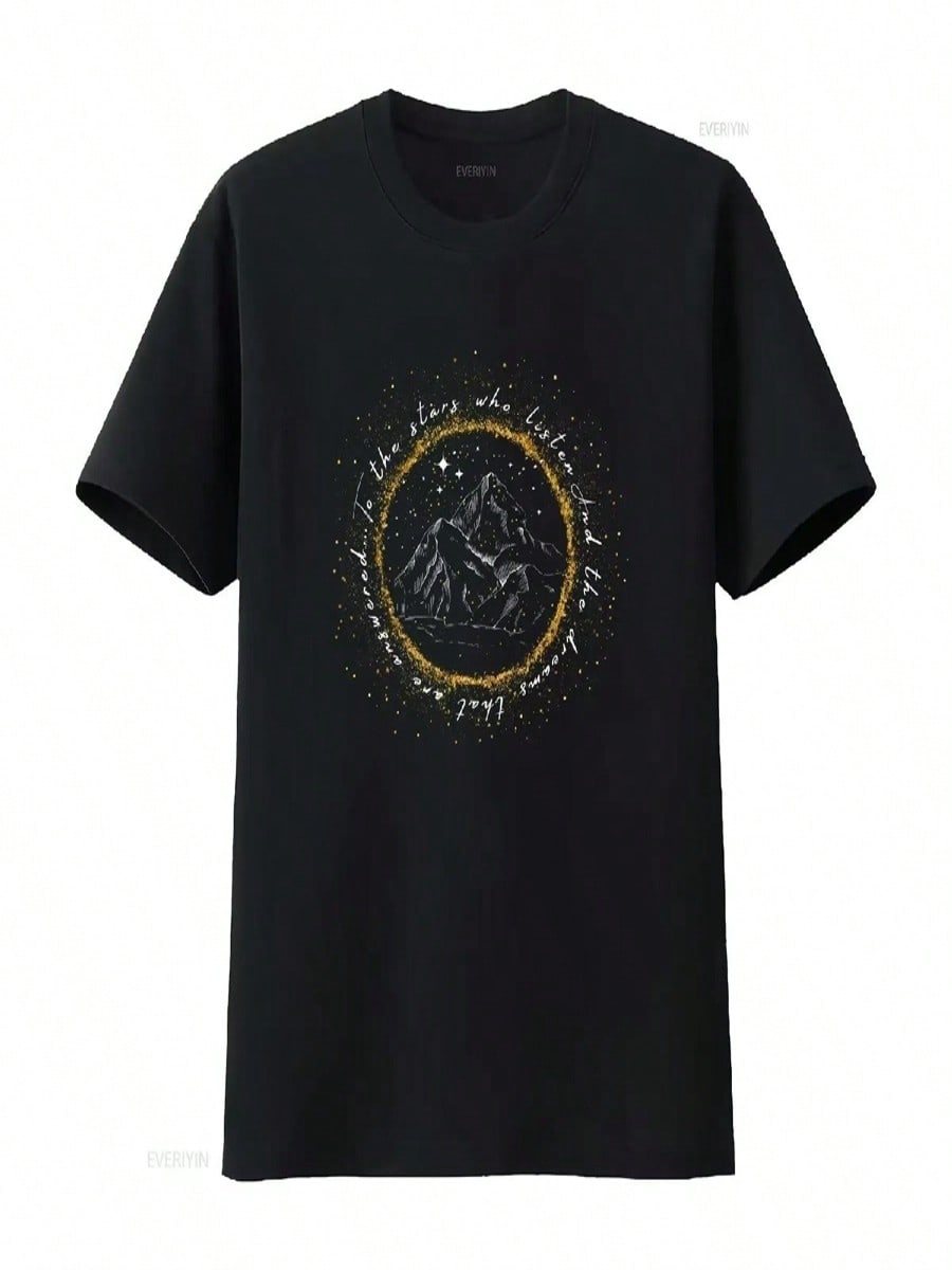 Velaris T Shirt   To The Stars Who Listen And Dreams That Are Answered Night Court Acotar A Of Thorns Vintage S разноцветный