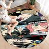 Spyfamily Round Area Rug Carpet Rug For Living Room Bedroom Sofa Playroom Decor Nonslip Floor Mat