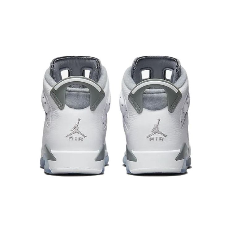Air Jordan 6 Retro GS Cool Grey Dětské tenisky Bílá Středně šedá 384665-100
