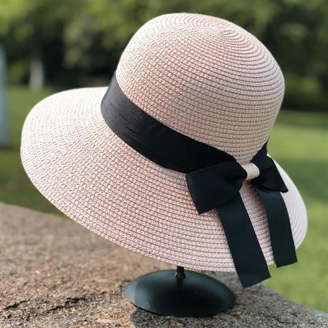 Vacation beach hat women's summer seaside straw hat sunscreen sunshade travel Korean version versatile big eaves sun hat