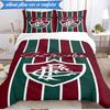 3PCS Champions Celebration Printed Soft Bedding Set,Including 1pc Duvet Cover And 2pcs Pillowcases Perfect for Bedroom, Dormitory, Fan gift