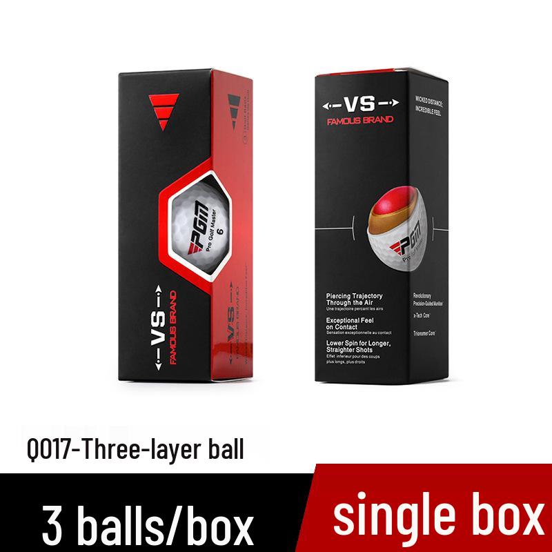 PGM Ultra-Langes Hoch-Elastisches Golfball-Geschenkset: 3/12/48er-Pack Hochleistungs-Übungsbälle