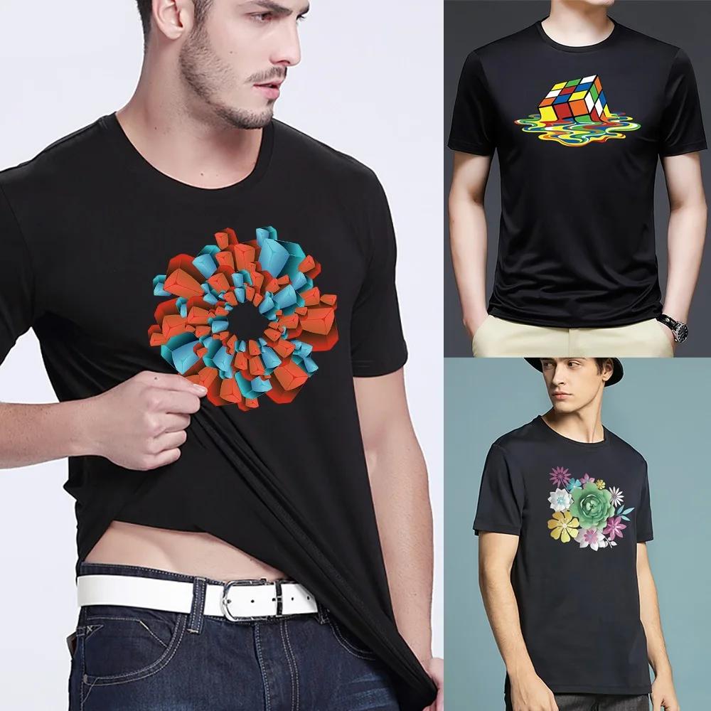Harajuku Fashion T-shirt 3d Print Loose O-neck Men Casual Short Sleeve Summer Home Tee Shirt Clothing Soft Pullover Streetwear