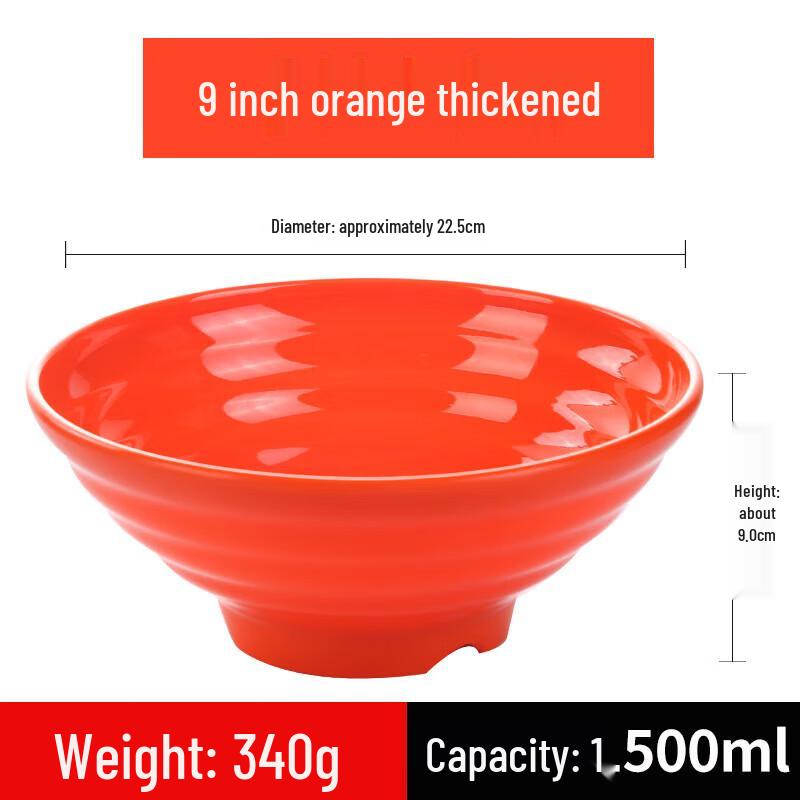 Thickened Melamine Commercial Noodle Bowl