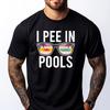 Ich Pisse in Pools Süßes Übergroßes T-Shirt Streetwear Valentinstag