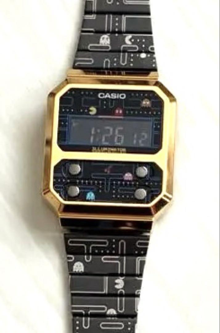 

[USED] Casio Pac-Man collaboration model A100WEPC-1BJR (re-priced)