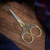 Vintage Chinese Style Sewing Scissors Heavy Duty Stainless Steel Sharp Blade Multipurpose Tailor Scissors DIY Embroidery Arts Crafts Crochet Yarn