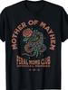 Entworfen für Teenager Retro Mutter des Chaos Wild Moms Club Mütter Muttertag T-Shirt, Für Teenager