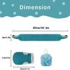 Exfoliating Body Scrubber Set - Includes Back Scrubber, Bath Glove and Shower Bath Sponge Loofah