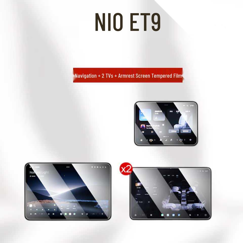 Nio ET9 Central Control Tempered Film Screen Protector: Fits 25 Models