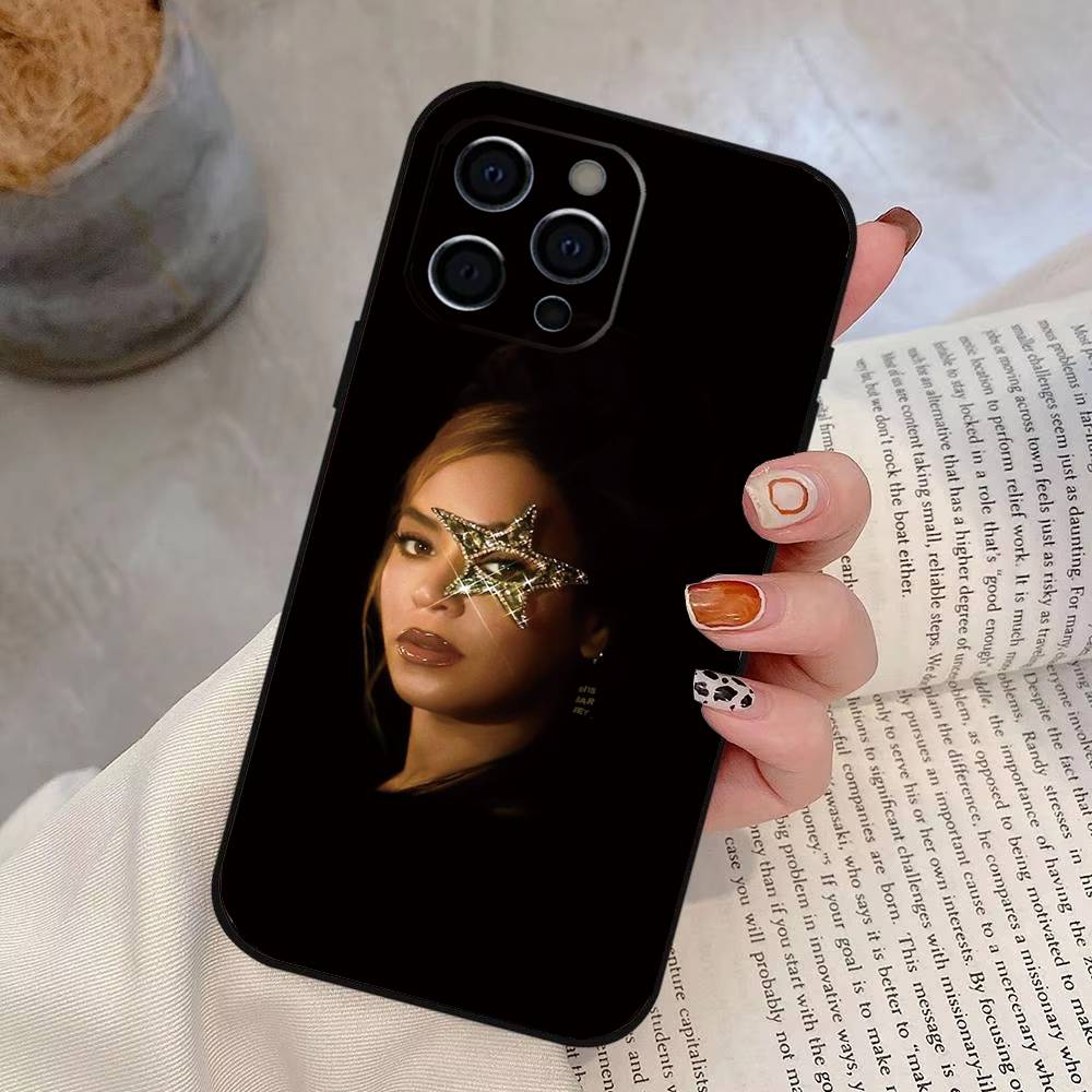 

Чехол для телефона Singer B-Beyonce Силиконовый Мягкий Для IPhone 17 16 15 14 13 12 11 X XR Plus Pro Max Plus iPhone14Pro