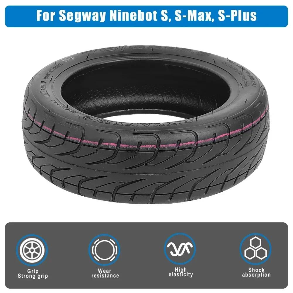 Pneu Tubeless 10x2.75-6.5 Para Patinete Elétrico Segway Ninebot Mini S Pro,S, S-Max, S-Plus Pneus Externos Autobalanceados 70/65-6.5