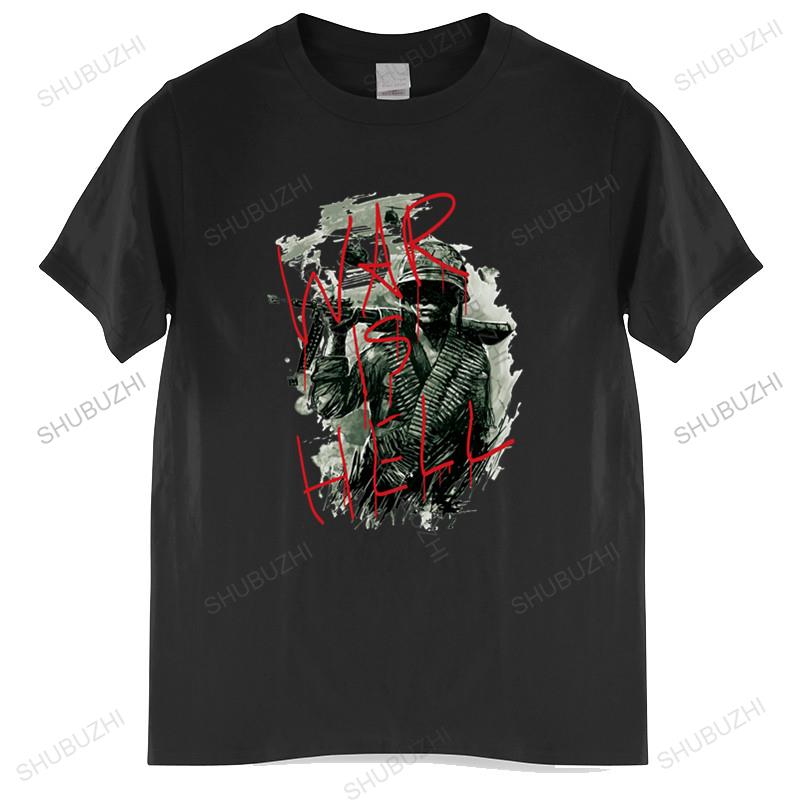 New Arrived Unisexs T Shirt Thank You Veterans War Is Hell Urban Tshirt Vietnam War Tee Unisexs Tshirt Size Tops
