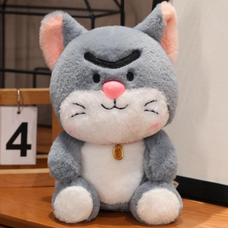 

Plush Creative Toy Doll Cute Cartoon Animal Design Comfortable Soft Pp Cotton Cat