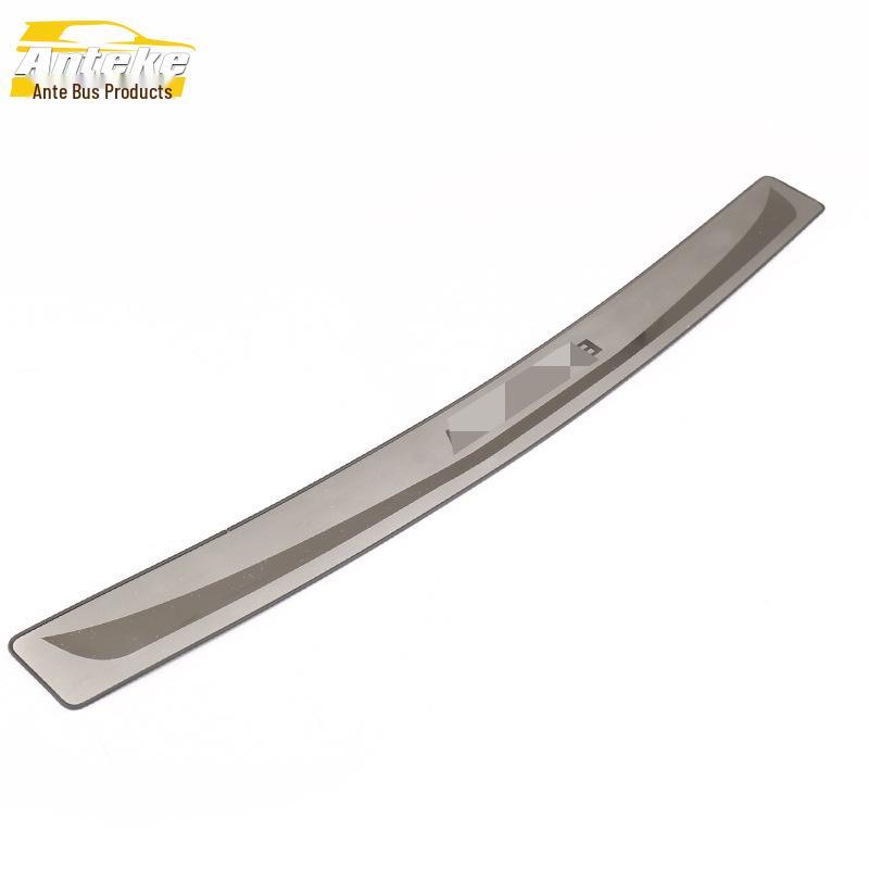 Elantra Rear Bumper Guard: Stainless Steel Tailgate Protection Pedal & Decorative Sticker