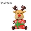100cm Christmas Balloon Large Santa Claus Decorative Balloon Aluminum Foil Balloon For Christmas Party Decorative Supplies