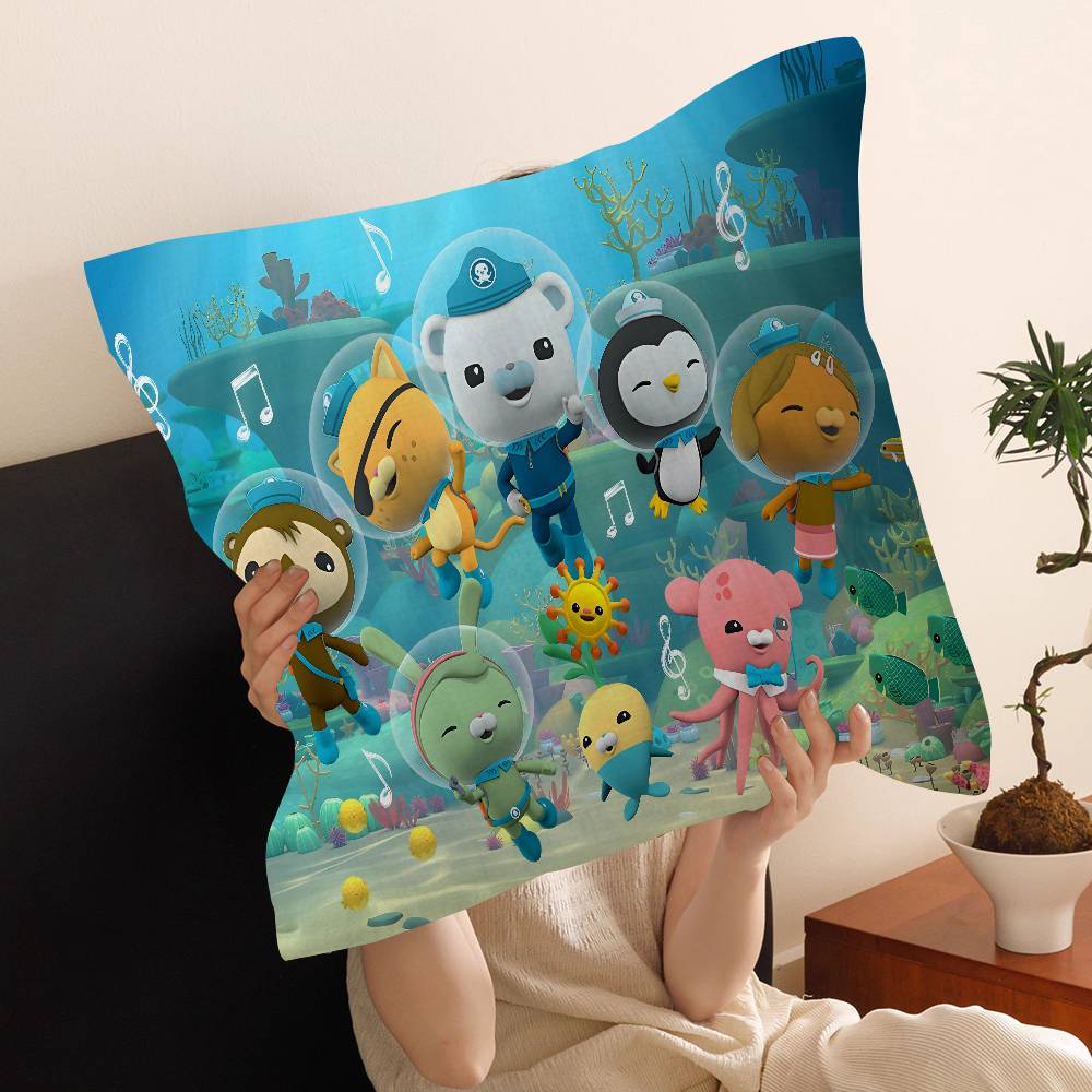 

New Octonauts Cartoon Pillow Cover for Bedroom Room and Living Room Sofa Decorative Cushion Cover 30x30cm
