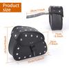 A Pair Of Universal Motorcycle Saddle Edge Bag Hanging Bag Black Suitable For Harley Cruiser Prince Side Box Edge Bag Rainproof