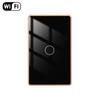 Graffiti Metal Frame 6-Gang WiFi Touch Switch with Alexa and Tuya Voice Control