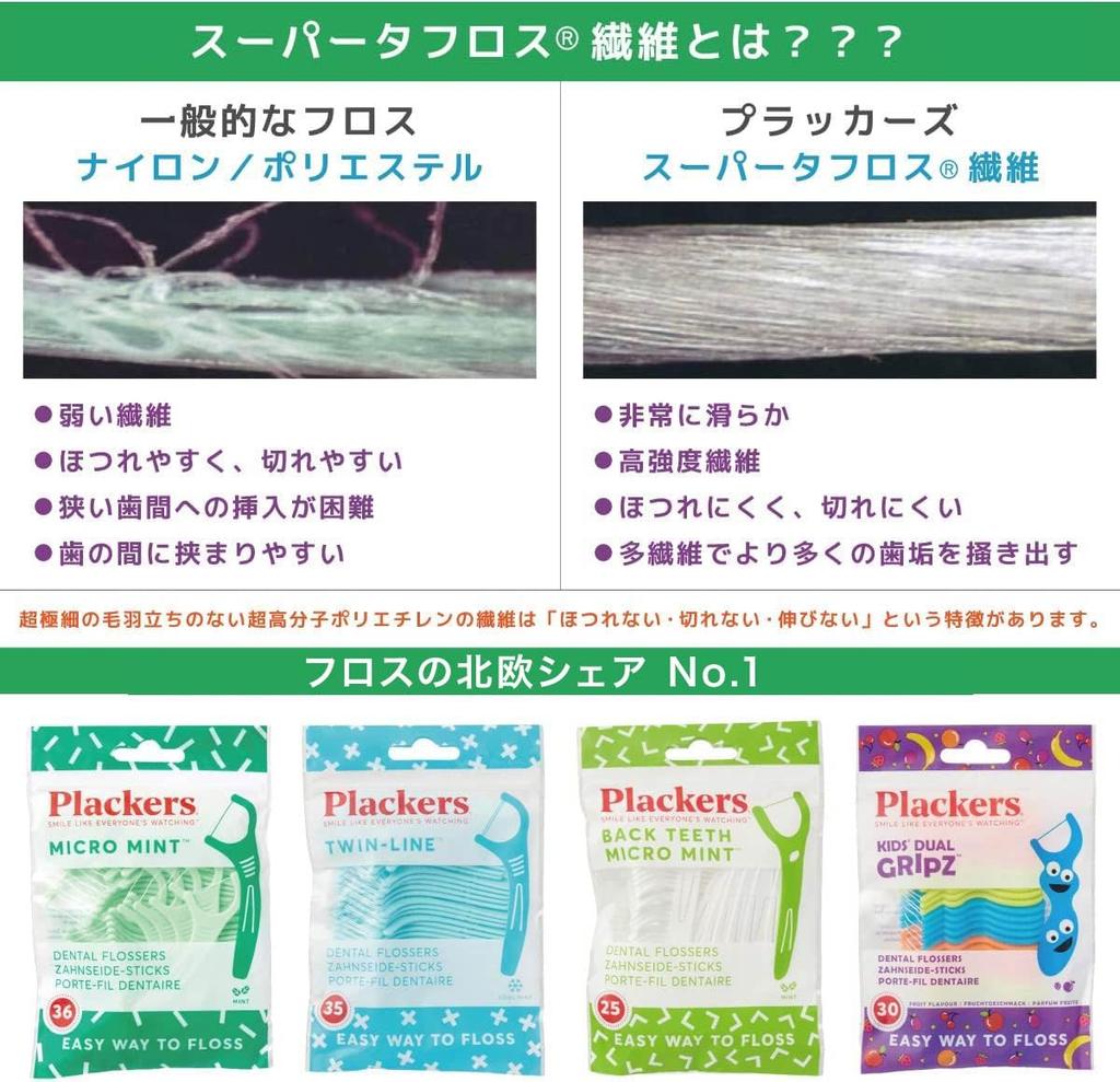 Plackers Microclean Mint Dental Floss, 75 strands (4)