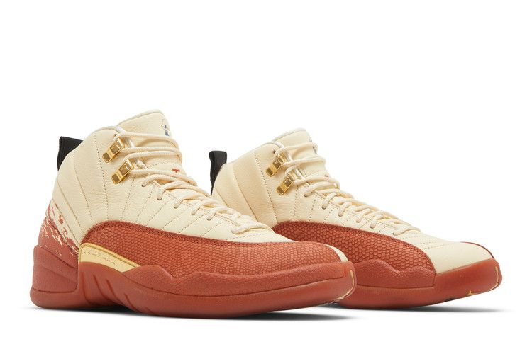 Men's Sneakers Jordan 12 Retro Eastside Golf Out of the Clay Muslin/Black-Burnt Sunrise