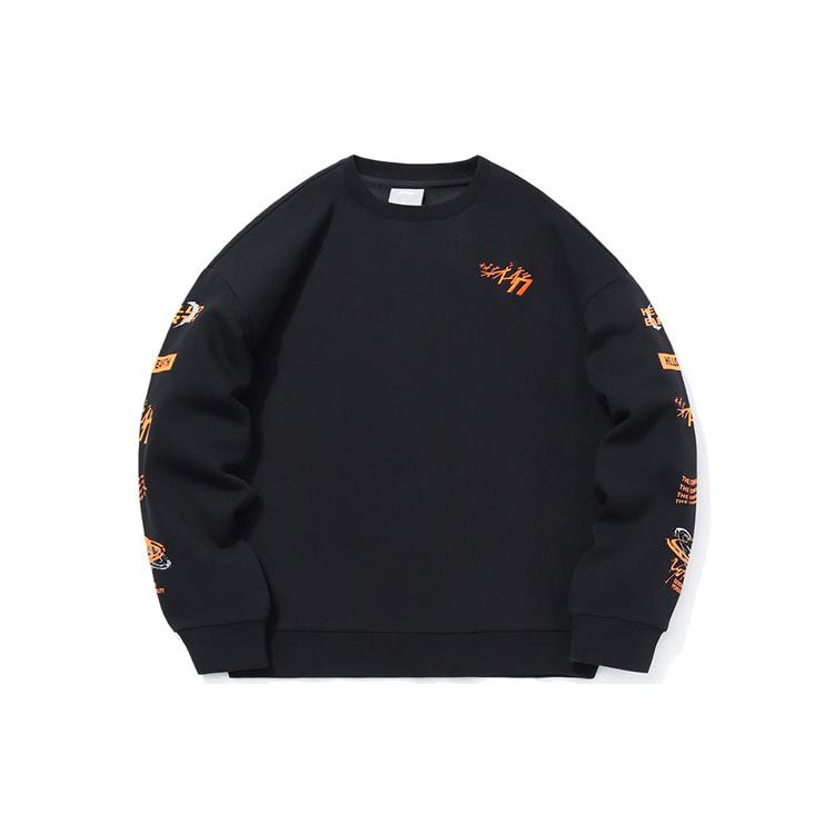 Li Ning CF Sweatshirt Unisex Black AWDQC14-2 S