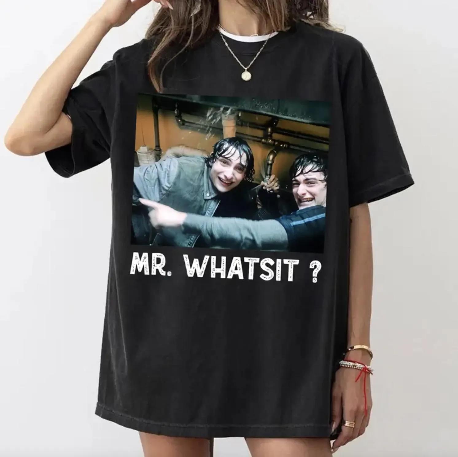 

Funny Mr Whatsit TShirt Retro TV Show Gift Summer Unisexs and Womens Short Lseeve Loose and Breathable Tshirt Top S