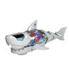 Electronic Pet Toy Musical Walking Mechanical Shark Model With Light Indoor Toys For Kids Boys Birthday Children'S Day Gifts