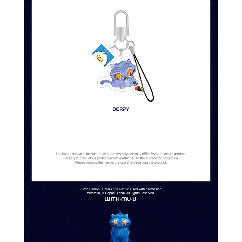 [Pre-order] KPOP DEMON HUNTERS - Official Light Stick Keyring Charm