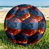 Avatar Print Size 5 Soccer Ball, PU Wear Resistant Football for Match Training and Daily Practice, Birthday Gift for Soccer Fans