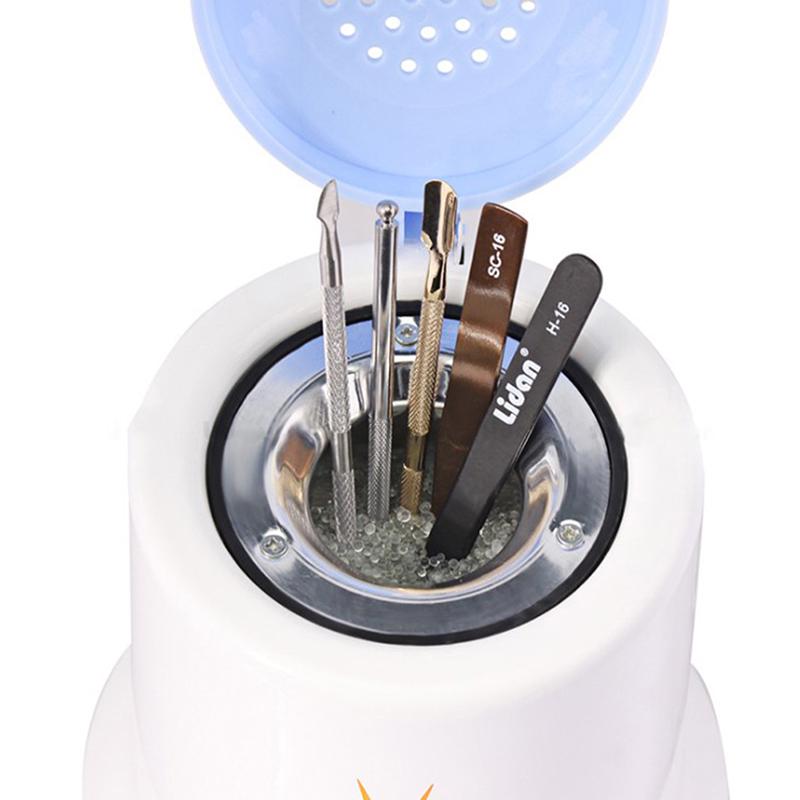 120g High Temperature Disinfection Sterilizer Glass Ball Quartz Beads Nail Tool