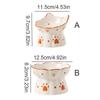Ceramic Dogs Snack Water Bowls Elevated Pet Drinking Eating Feeders  Protect Pet's Spine