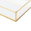 Metal and Glass Vintage Storage Box Luxury Cosmetics Display Box Jewelry Display Box  Bedroom
