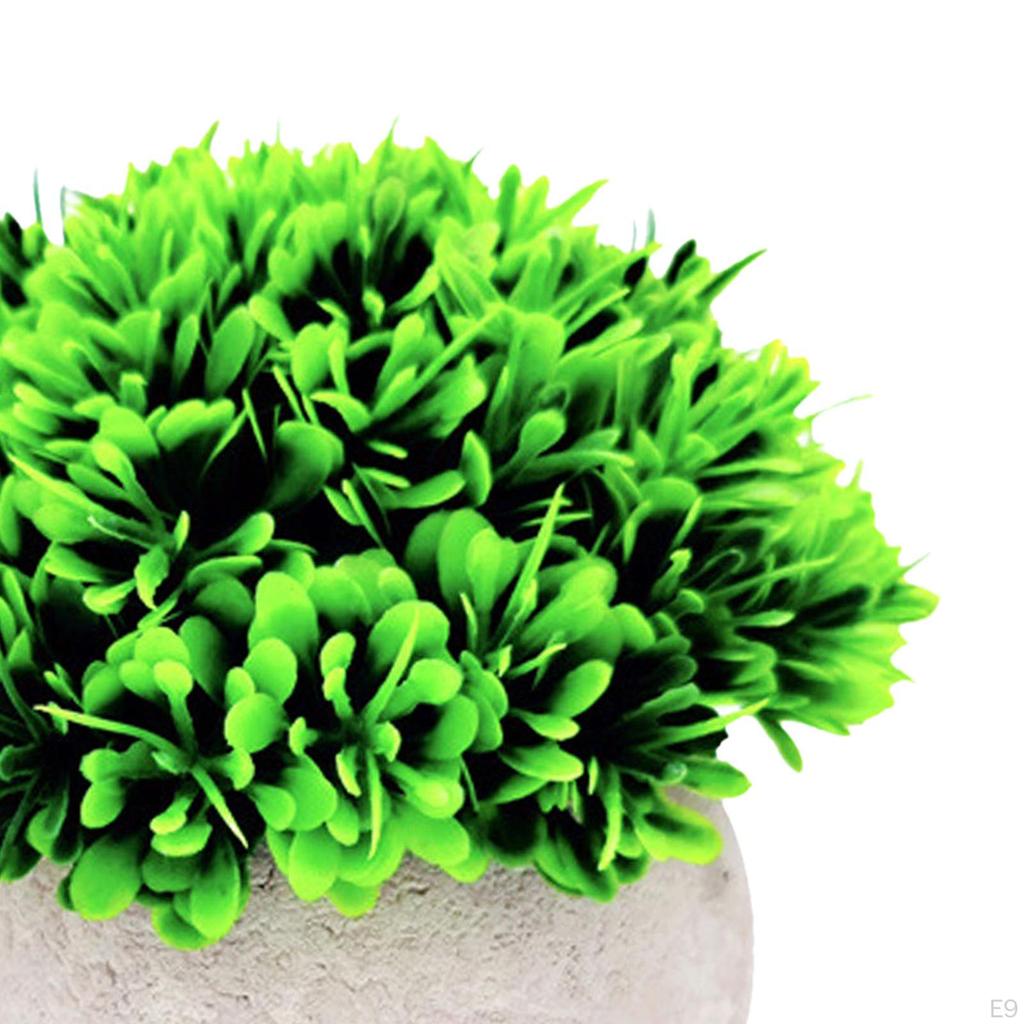 Artificial s PU Material Potted Ornament Housewarming Gifts Craft Bonsai Small for Garden Desktop