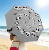 Nightmare Before Christmas 8 Ribs 3Fold Black Glue Uv Protection Umbrella Sun Protection Rainproof Compact Folding Umbrella For Travel Daily Use C9244