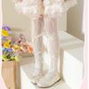 Soft and Breathable Children's Pantyhose Baby Leggings with Bowknot Detail, Trendy & Comfortable Long Stockings