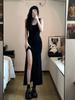 Women's 2026 Summer Elegant Slim Fit Camisole Slit Dress